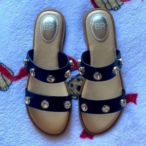 BP Rhinestone Sandals 🩴